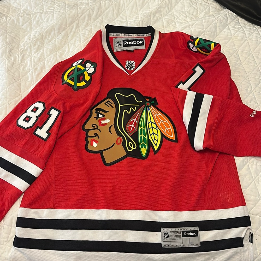 Official NHL Chicago Blackhawks Jersey Hossa